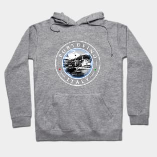 Portofino Italy - circular design Hoodie